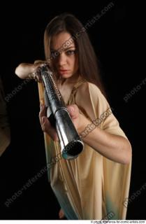 14 2018 01 BARBORA WITH SHOTGUN